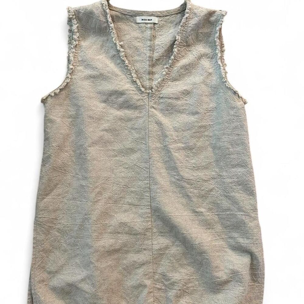 Mod Ref Linen Tank - S